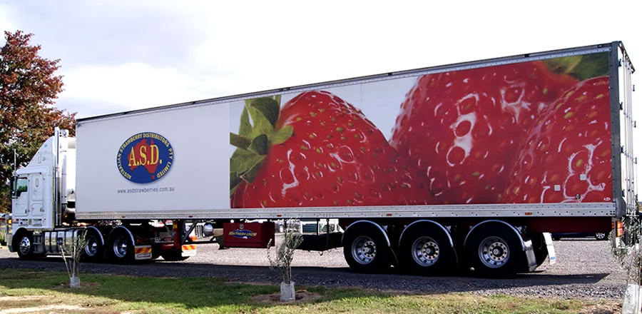 ASD Strawberries Truck